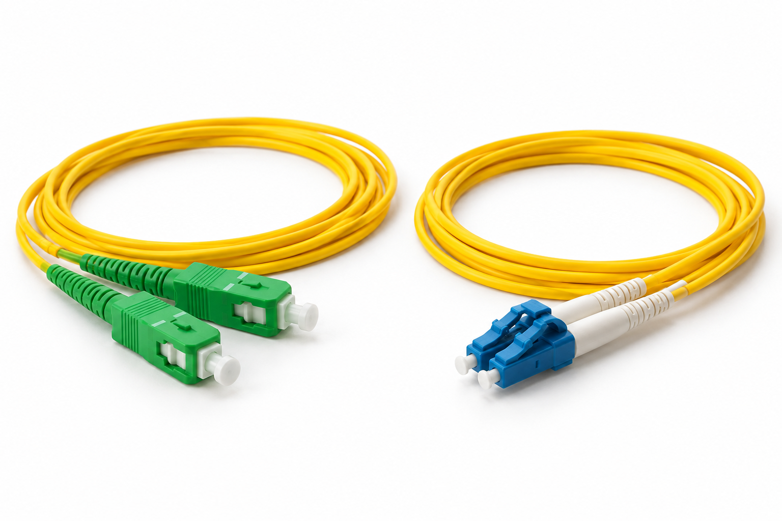 Imagen fotorrealista de referencia: Cableado y conectividad